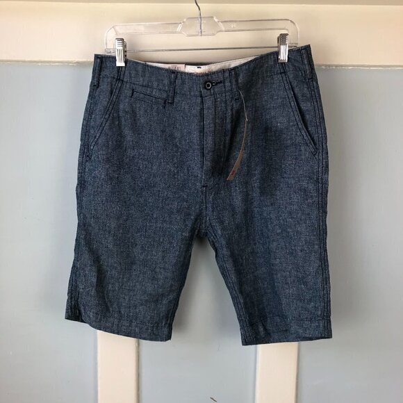 NWT Levi's 502 Regular Taper Chambray Short - Picture 1 of 7